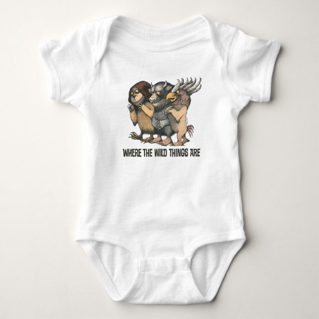 Where the Wild Things Are | Varelser T Shirt (Framsida)