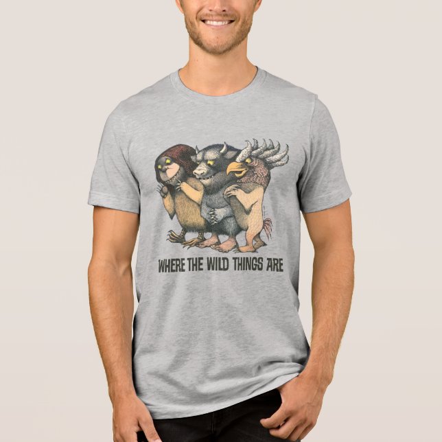 Where the Wild Things Are | Varelser T Shirt (Framsida)