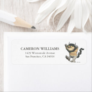 Where the Wild Things Are Vilding Returadress Etikett