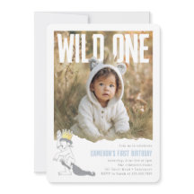 Where the Wild Things Are Wild One Photo Birthday