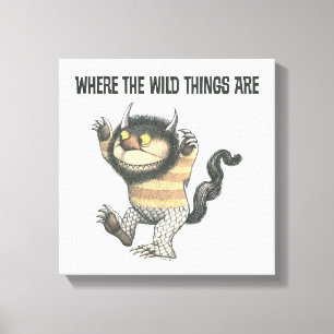 Where the Wild Things Are   Wild Thing Canvastryck