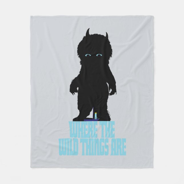 Where the Wild Things Are | Wild Thing Silhouette Fleecefilt (Framsidan)
