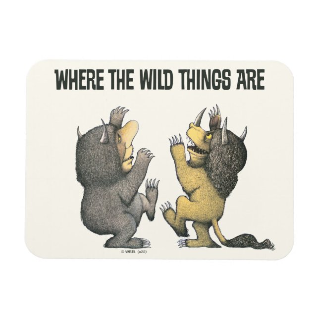 Where the Wild Things Are | Wild Things Magnet (Horisontell)