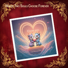 Where Two Souls Choose Forever  Pappersservett