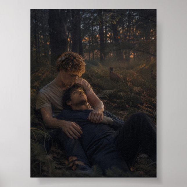 Where We Lay Down | Gay Art Project Poster (Framsidan)