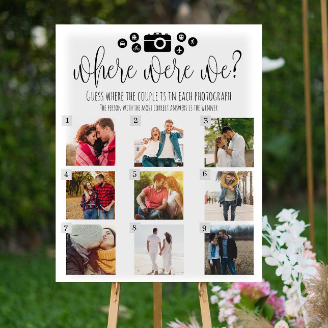 Where Were We Game Poster (Skapare uppladdad)