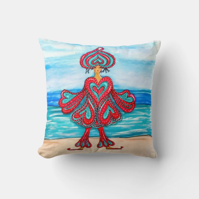 Where your Heart on your sleeve! Kudde (Framsida)