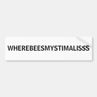 WHEREBEESMYSTIMALISSS BILDEKAL