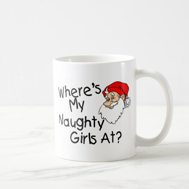 Wheres min stygga flickor på kaffemugg (Höger)