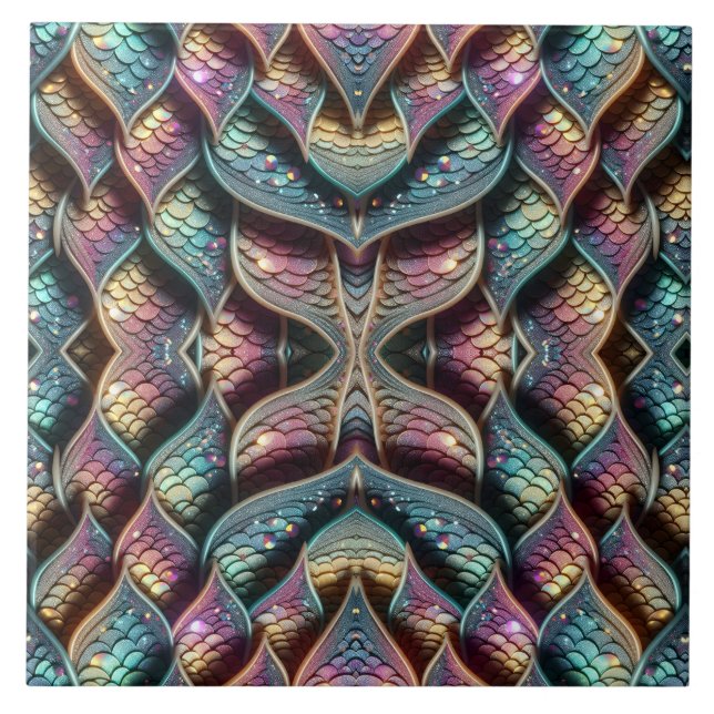 Where's The Mermaid Kakelplatta (Framsidan)