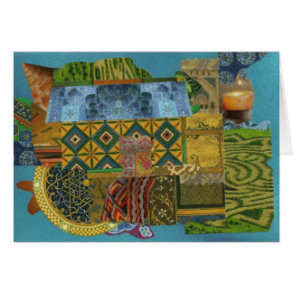 Wheresoever heliga hälsningskort