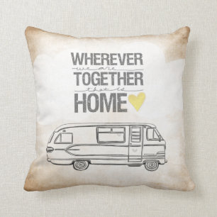 Wherever vi är tillsammans den serieMotorhome Kudde