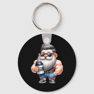 Whey Protein Gnome Pappa Funny Bodybuilding der Gr Nyckelring