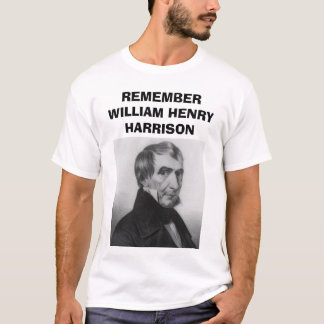 whharrison MINNS WILLIAM HENRY HARRISON T-shirt