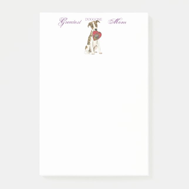 Whibit Heart Mamma Post-it Block (Framsida)