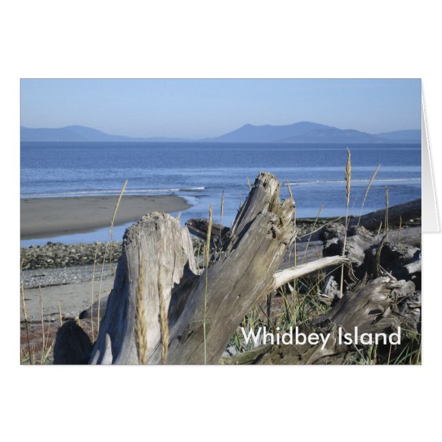 Whidbey Island Scenery Hälsningskort (Framsidan Horizontal)