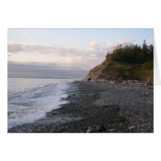 Whidbey Island Sunset Hälsningskort