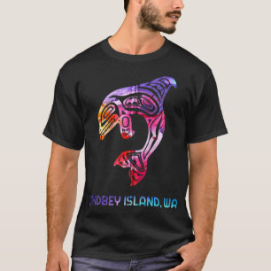 Whidbey Island Washington Native American Orca Kil T Shirt