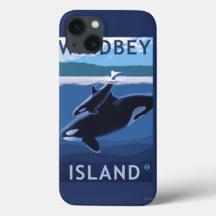 Whidbey ö, WashingtonOrca och kalv