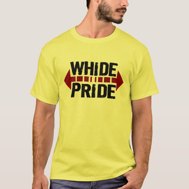 WhiDe pride - bred pride för knubbiga fetknoppar Tröja (Framsida)