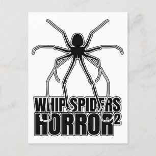 Whiders Whip Scorpion Amblypygi - Entomologi Vykort