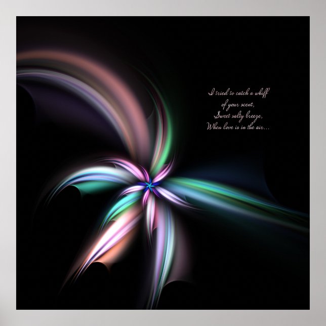 Whiff - Fractal Art, Poster (Framsidan)