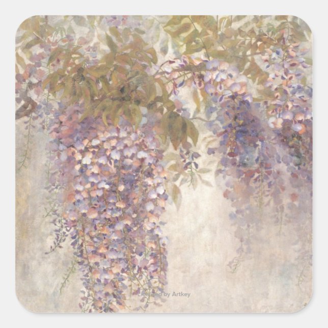 Whiffle Fyrkantigt Klistermärke (Framsida)