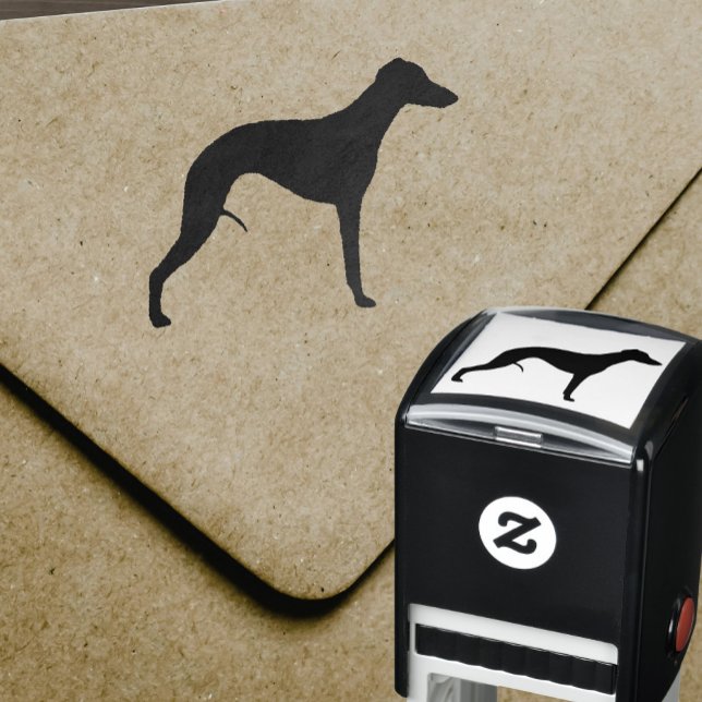 Whifragmentet Hund aveln Silhouette Självfärgande Stämpel (Skapare uppladdad)