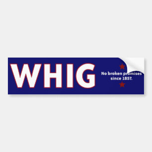 Whigparty Bildekal
