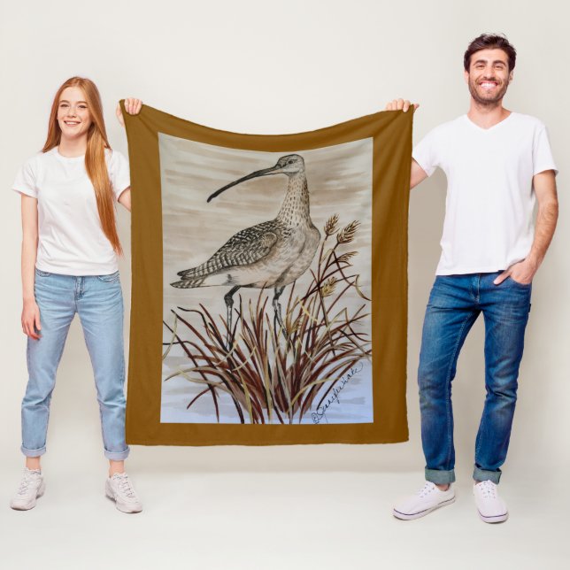 Whimbrel Fleece Blanket (På plats)