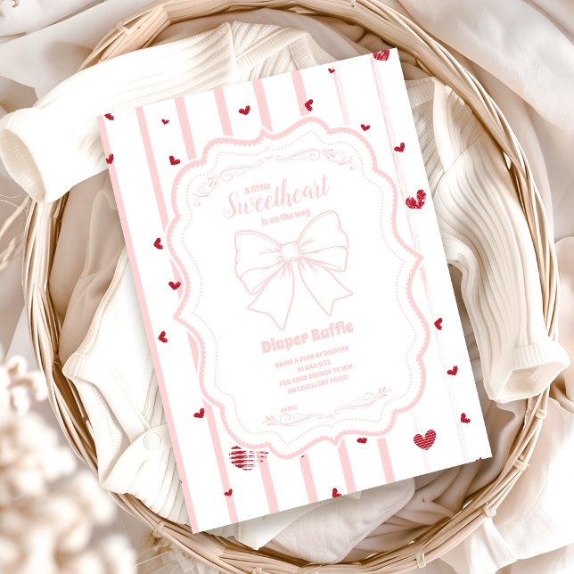 Whimiscal Swehoney Valentines Diapper Raffle Tilläggskort (Skapare uppladdad)
