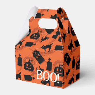 Whimiskal Halloween-mönster Presentaskar