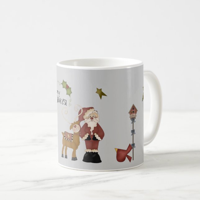 Whimissik jultomte kaffemugg (Framsida höger)