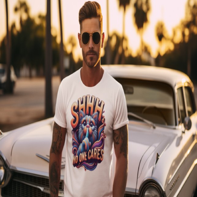 Whimissiker av kattvicklare som inte har någon bil t shirt (Skapare uppladdad)