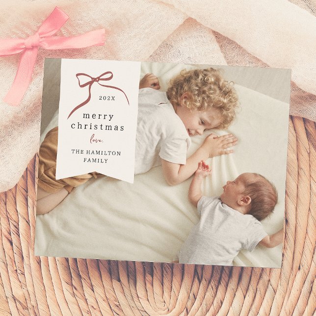 Whimissique Red Bow-Helgdag Foto Budget (Skapare uppladdad)