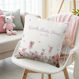 Whimissisk babydusch för Fairy Garden Baby Kudde