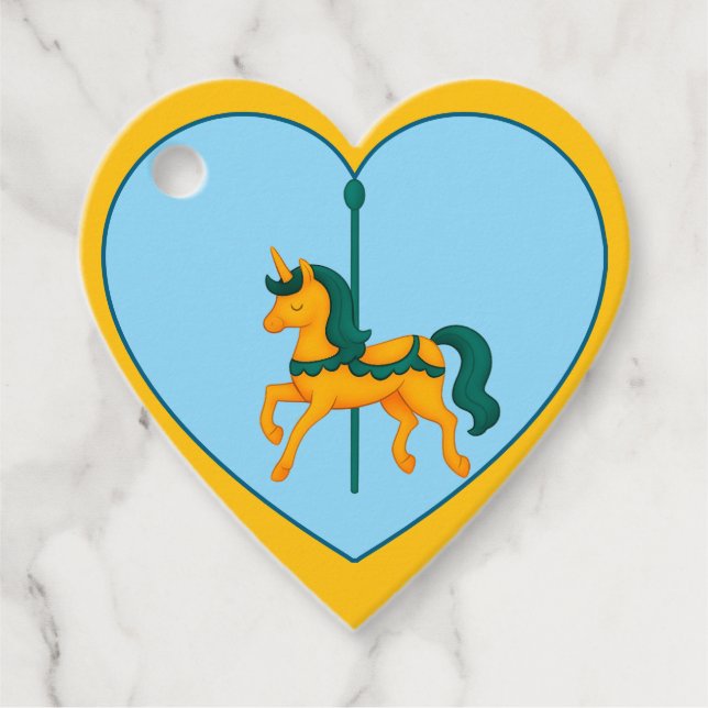 Whimissisk babystötare för Unicorn Gåvor Etiketter (Framsida)