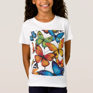 Whimissisk flygning: en brant fjäril underland t shirt