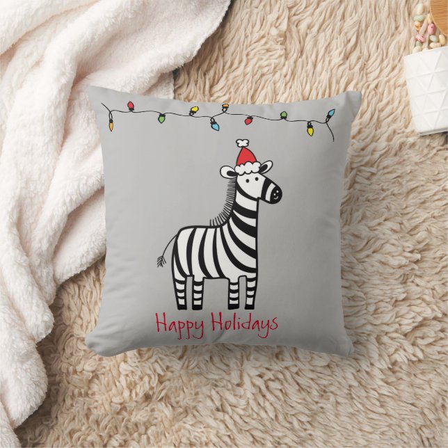 Whimissisk jul Zebra Kudde (Filt)