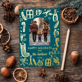 Whimissisk julklapp Anpassningsbar PHOTO GULD