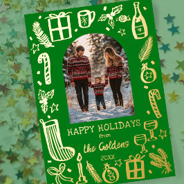Whimissisk julklapp Anpassningsbar PHOTO GULD