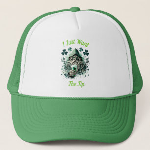 Whimissisk Leprechaun som sparar en Brew Keps
