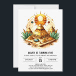 Whimissisk Pastel Kids Pyramids Birthday Inbjudningar<br><div class="desc">Få redo för ett viskigt firande med vår Whimsical Pastel Kids Pyramids Birthday-inbjudan. Den här designen sprider sig med mjuka pastelltoner och lekfulla detaljer och utlovar att party passar för små drömmare. Från de lekfulla pyramiderna till de charmerande illustrationerna är det inbjudan barn och vuxnor som gör en resa av...</div>