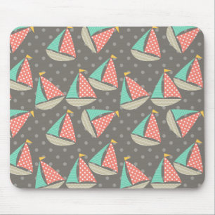 Whimissisk segelbanor Mousepad Musmatta