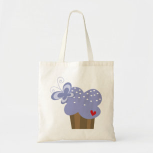 Whimissiska Muffinsar Träd Butterflies Sweet Birth Tygkasse