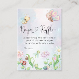 Whimissiskt lite regnbågsregn Kärlek Kryp Raffle Tilläggskort