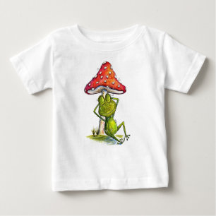 Whimissivt stöpgrol under ett svamprum t shirt