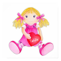 Whimscal trasdocka flickor lägg till din namnbarnk