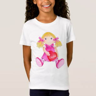 Whimscal trasdockaflickor tillfogar din kända t shirt