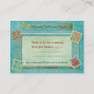 Whimsey Collectives for Webben Business Visitkort